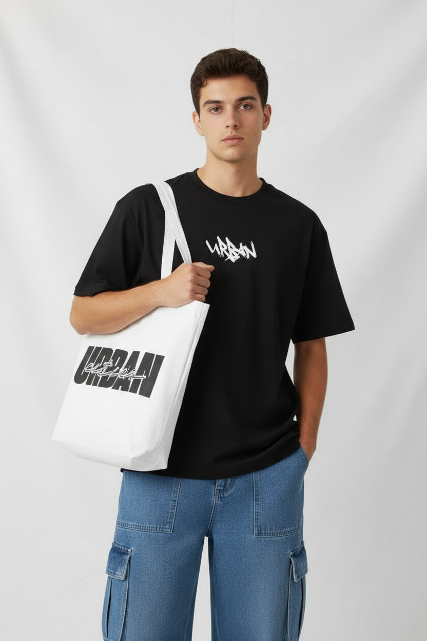 CELESTIAL WHITE TOTEBAG