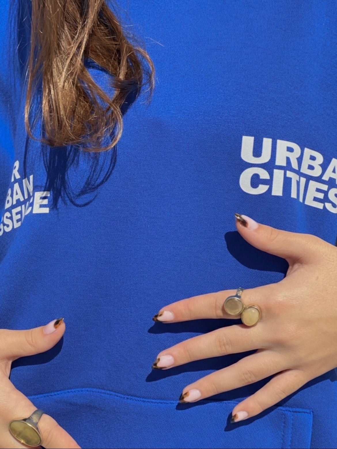 URBANCITIES OFFICIAL BLUE HOODIE