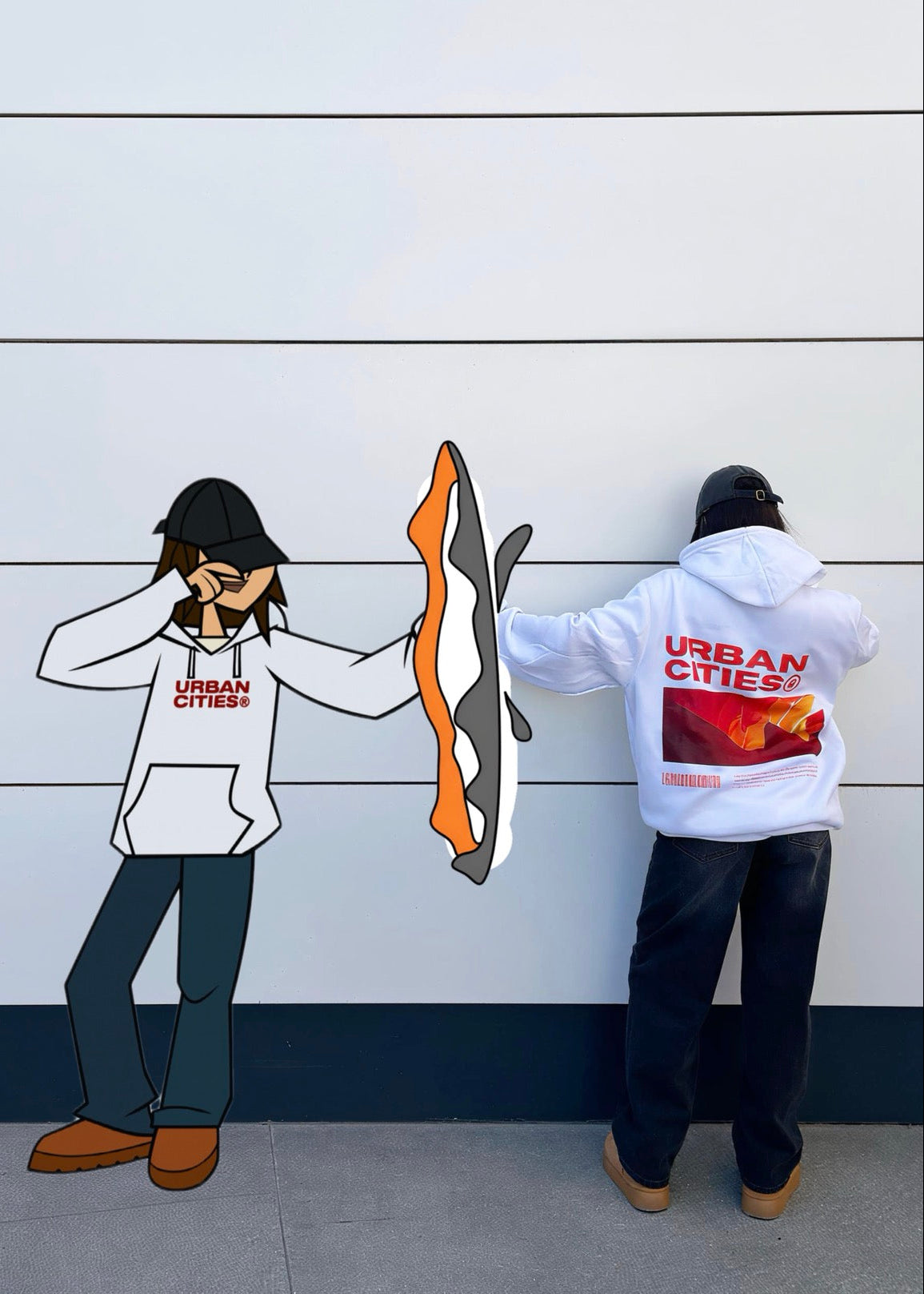 ORANGE RIDGE HOODIE