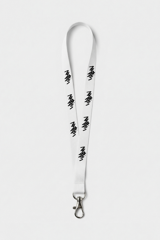 LANYARD BLANCO URBAN LOGO