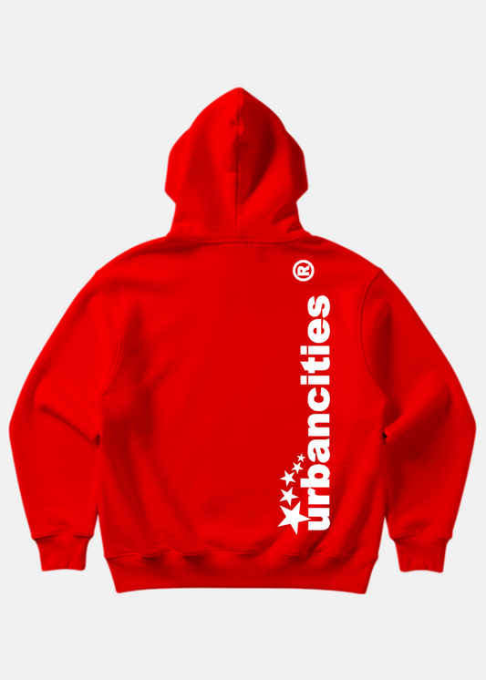 WORLDWIDE RED HOODIE